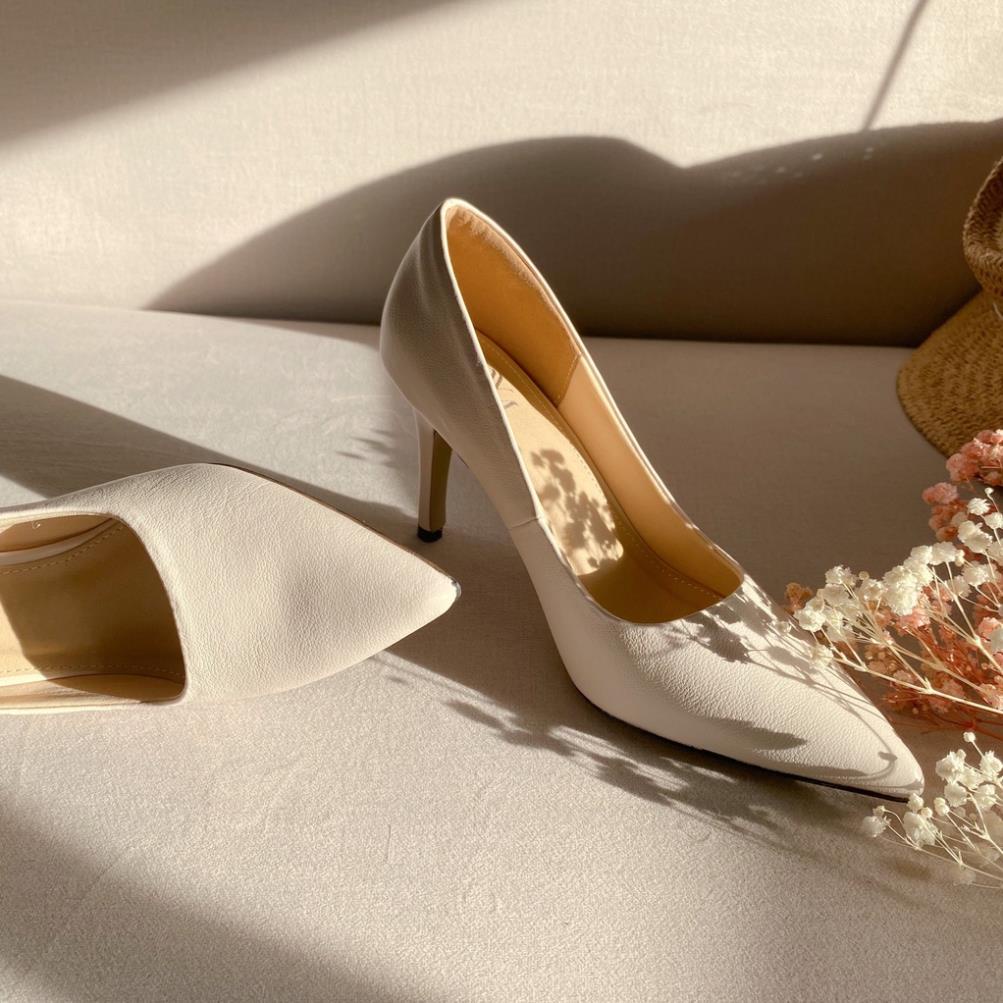 Giày Cao Gót Bít Mũi Sang Trọng 7cm - YUME G0003