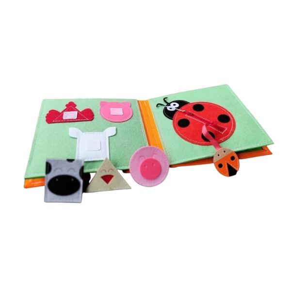 Đồ chơi Sách vải tương tác Bé Yêu Khám Phá - Metis Đồ chơi cho con