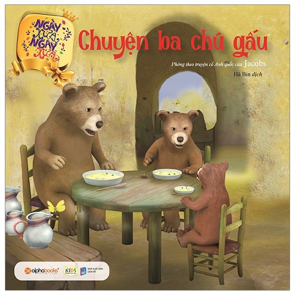 Sách - Ngày Xửa Ngày Xưa - Chuyện Ba Chú Gấu 39k (Tái Bản 2019)