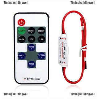Bộ điều chỉnh độ sáng đèn led mini 12v rf