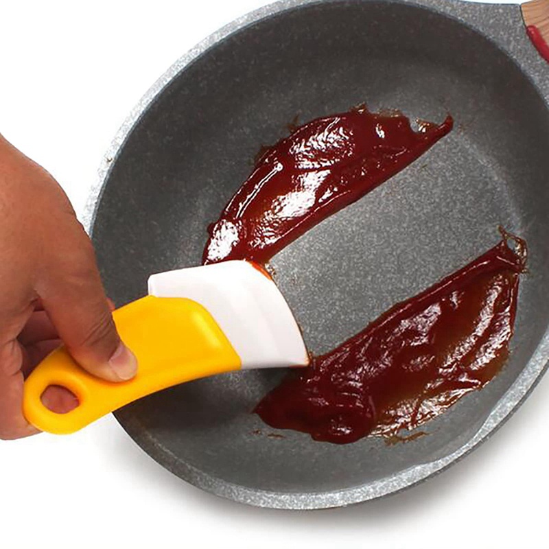Dụng Cụ Cạo Làm Sạch Chảo Dày Dặn Chịu Nhiệt Độ Cao Linh Hoạt