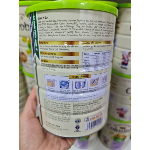 Sữa blackking colostrum 24h baby lon 900G date mới