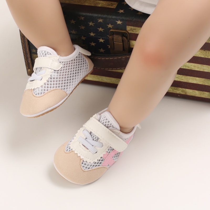 Giày Sneaker Chống Trượt Hợp Thời Trang Cho Bé Từ 0-18 Tháng Tuổi