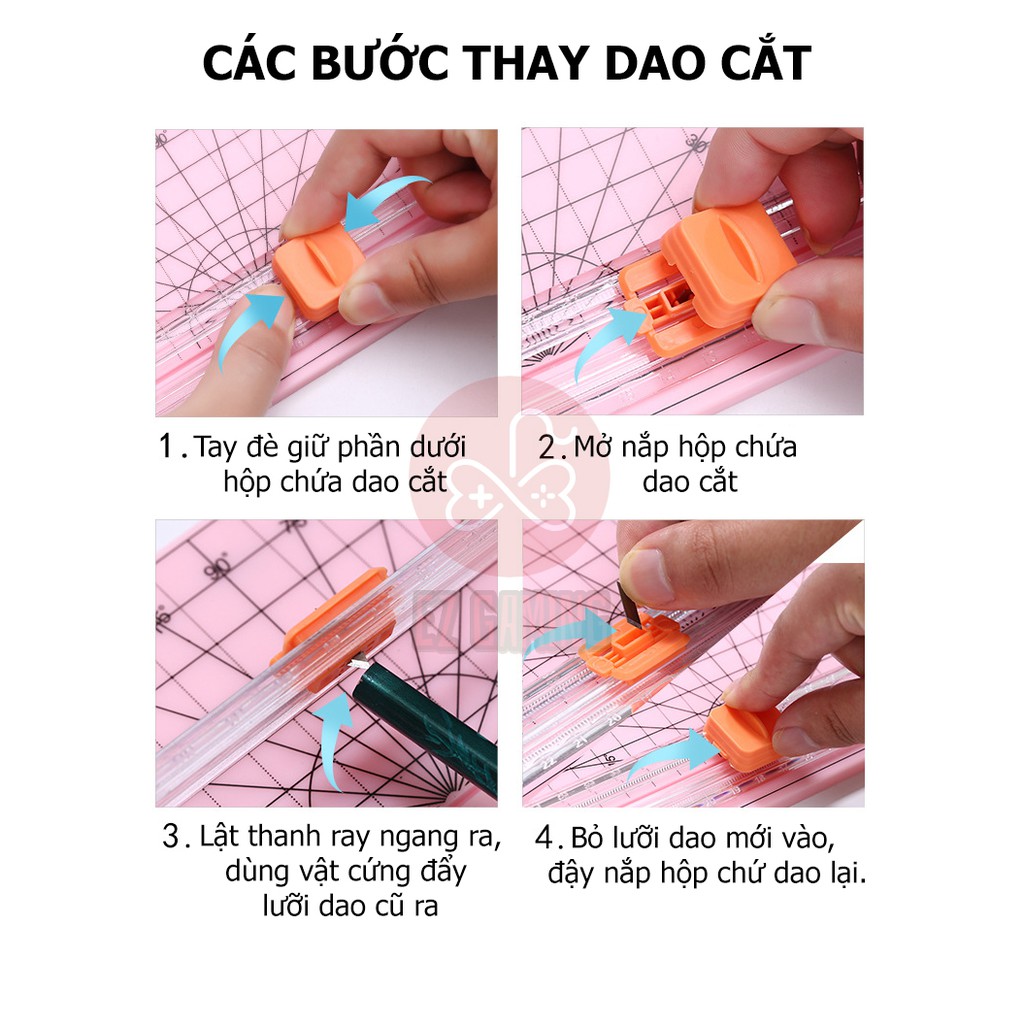 ( SLN 10 ) ( SLN 10 ) [Free ship] Bàn cắt giấy A4 nhỏ gọn, tiện lợi cắt được nhiều tờ một lần.