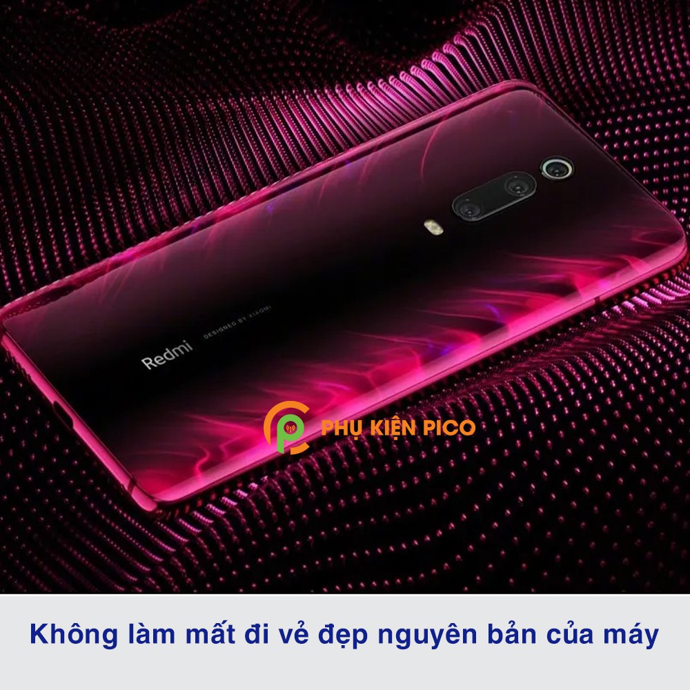 Dán lưng Mi 9T full lưng và viền dẻo trong suốt PPF tự phục hồi vết xước - Dán lưng Xiaomi Mi 9T