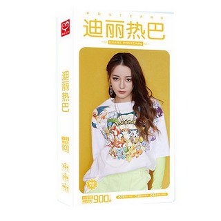 Hộp ảnh Postcard Địch Lệ Nhiệt Ba 1660 mẫu mới