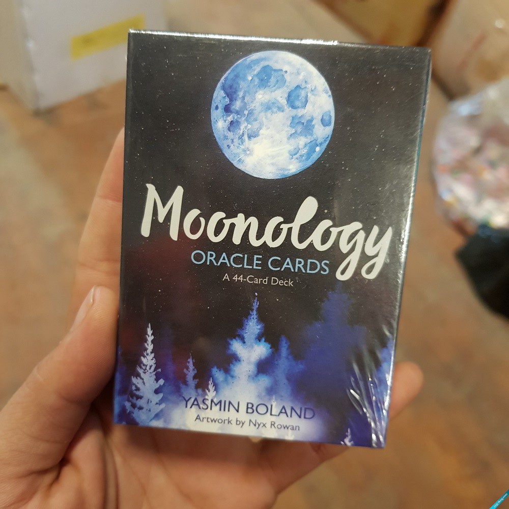 Bộ Bài Bói Moonology Oracle 44 Lá Bài, Bài Tarot Bói Vận Mệnh Chất Lượng Cao