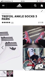 Lala❤️combo 3 đôi tất adidas 3 sọc( kéo sang xem thêm màu)