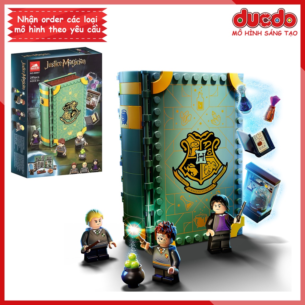 87081 Lắp ghép Harry Potter Hogwarts Moment: Potions Class - Đồ chơi Xếp hình Mô hình 76383 BLA LRI TANK 60007