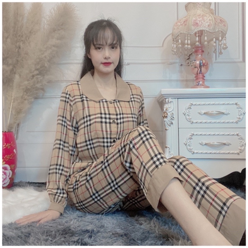 [FREESHIP] Bộ mặc nhà PIJAMA lụa cổ sen tay bồng mai ngô cao cấp + MNCS01 + HOAHANASLEEPWEAR | BigBuy360 - bigbuy360.vn