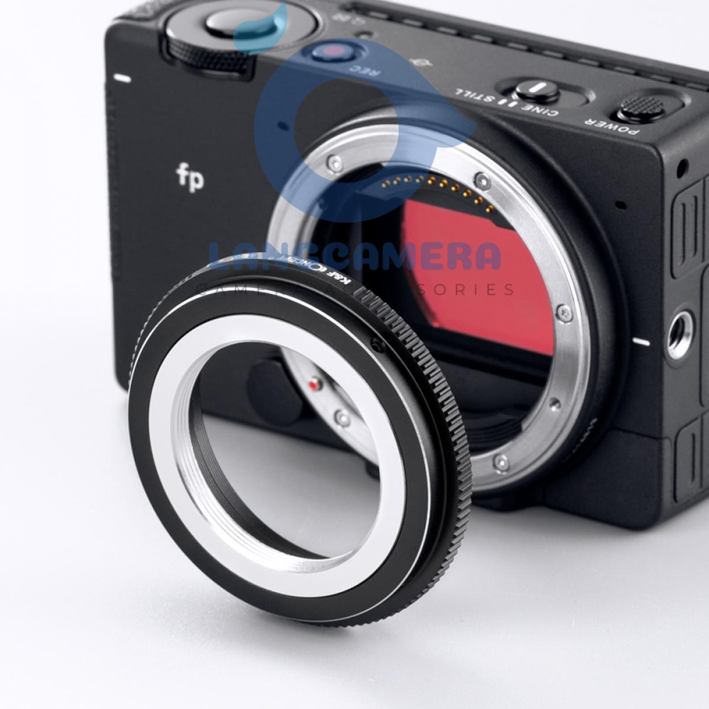 Ngàm chuyển M39-SL Hiệu K&amp;F Concept (sử dụng lens M39, LTM trên máy ảnh Leica T, Lumix S, Sigma)