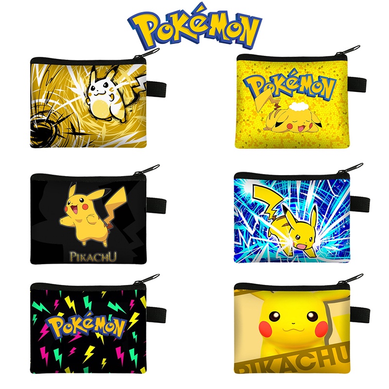 Ví Đựng Tiền Xu Hình Pokemon Dễ Thương Cho Bé