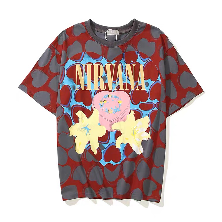 Áo Phông Vintage Tee Kurt Nirvana Justin Bieber