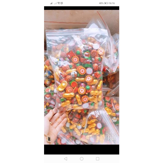 1Kg Kẹo Sô Cô La Mix Nhiều Vị Siêu Ngon Bé Thích Mê