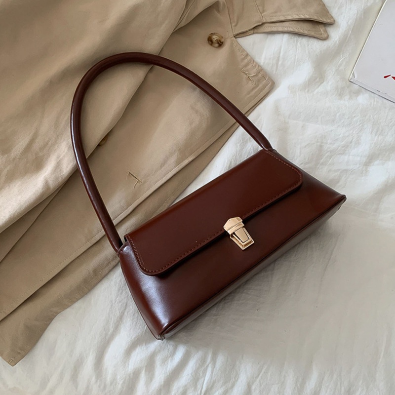 Youyo Túi Xách Da PU Đeo Dưới Cánh Tay Cỡ Nhỏ Phong Cách Vintage Cho Nữ