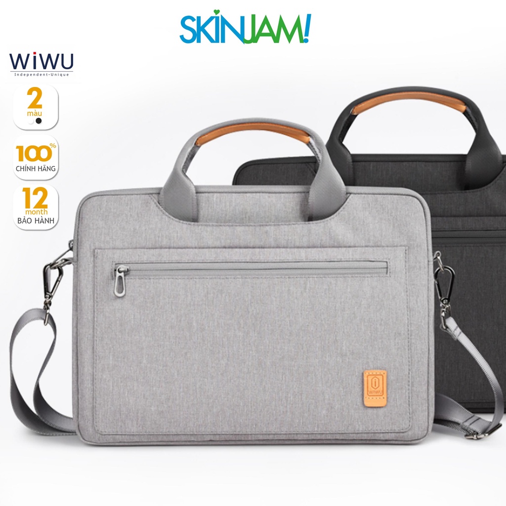 Cặp Chống Sốc Cao Cấp Wiwu Pioneer Handbag For Macbook Laptop UltraBook 13,3" - 15,6" Chính Hãng Wiwu