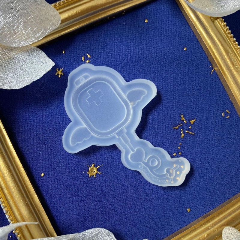 Sa Khuôn Làm Trang Sức Hình Thiên Thần Bằng Nhựa Resin