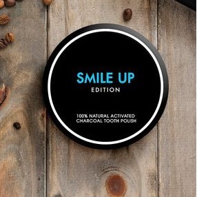 Hủ bột than hoạt tính trắng răng Smile Up 50g (sản phẩm dùng thử)