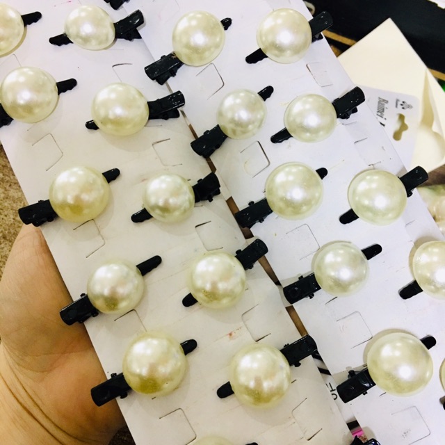 ♥️sỉ♥️ 24 kẹp tóc ngọc trai nhân tạo