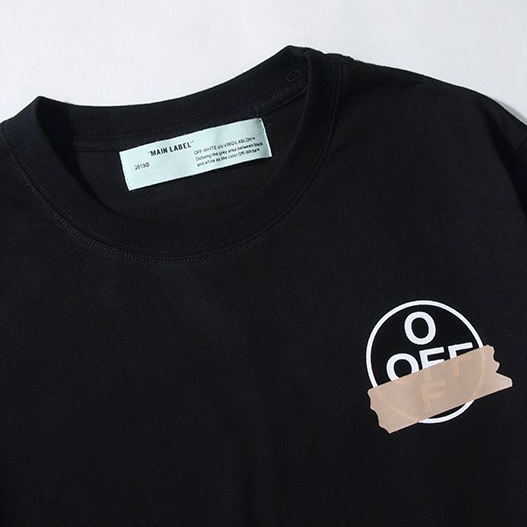 Áo thun Off White, Áo tee Off White SS2022, chất liệu Cotton, màu đen họa tiết X đặc trưng của OW BapeVN