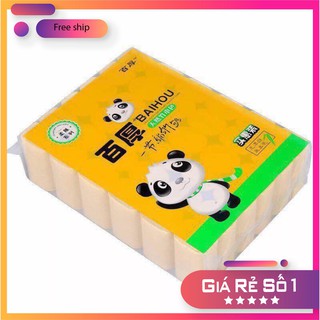 36 cuộn giấy gấu trúc vệ sinh baihou