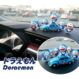 【💕Set 6 Mô Hình Doraemon Trang Trí Xe Hơi