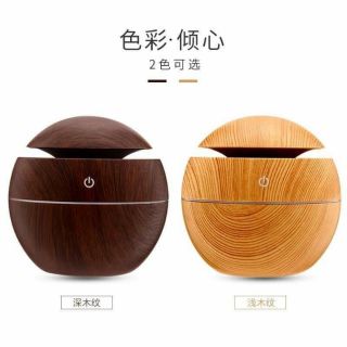 Đèn xông tinh dầu gỗ kèm tinh dầu