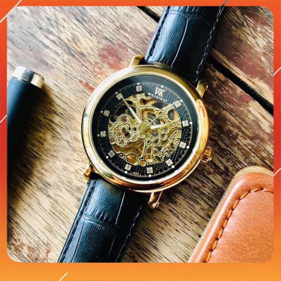 Đồng hồ nam chính hãng automatic hiệu WEISIKAI - Bảo hành 2 năm