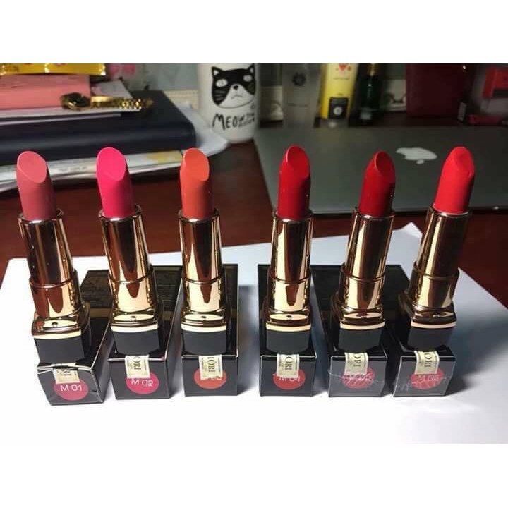 Son Lì Riori Matte Lipstick 6 Màu