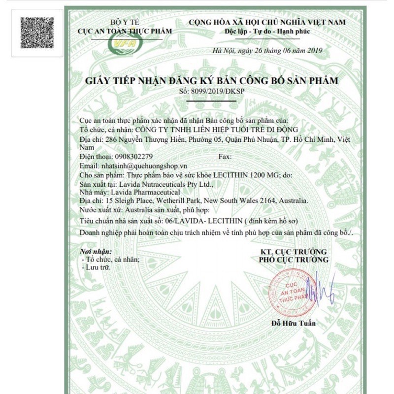 Mầm đậu nành Healthy Care Super Lecithin 1200mg Chính Hãng 100% - 100 viên Úc