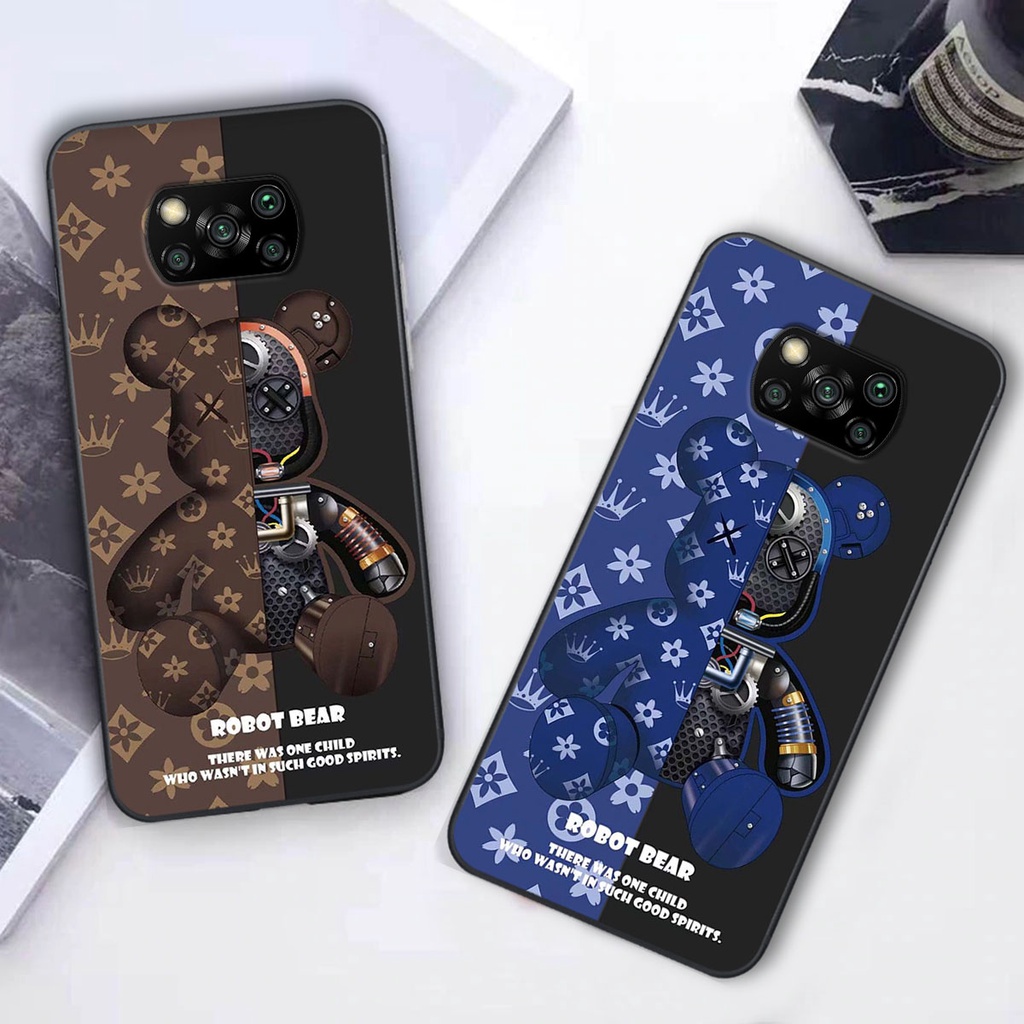 Ốp lưng Xiaomi Poco X3 gấu, thời trang, cao cấp - RẺ BỀN ĐẸP