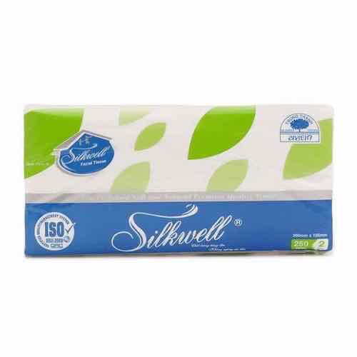 Khăn giấy rút 2 lớp Silkwell 250 tờ hàng đóng đủ