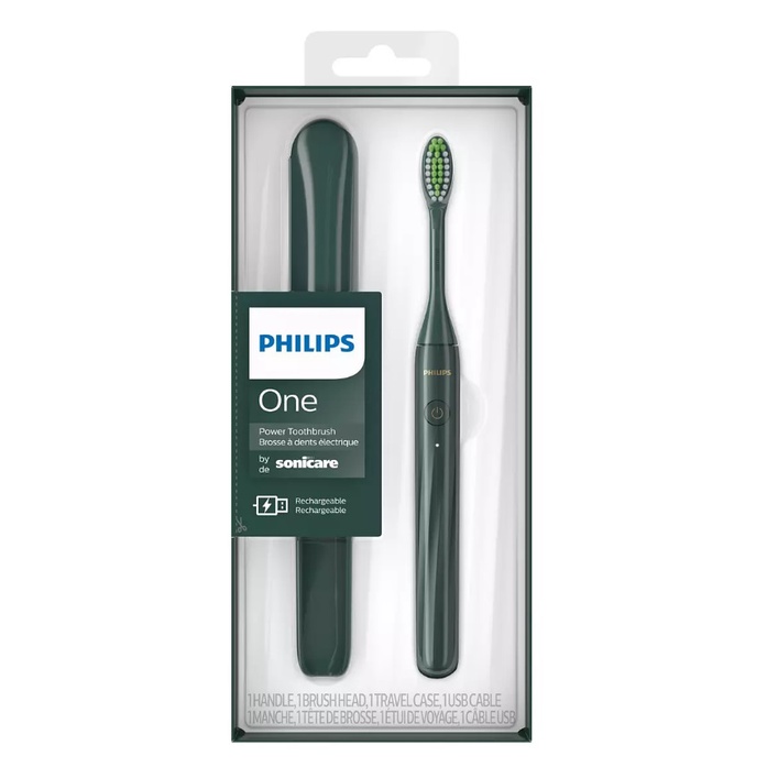 Bàn chải điện Philips One by Sonicare dùng [PIN SẠC] [USA]