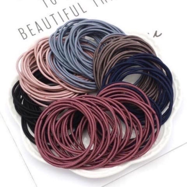 Set nơ cột tóc 100 chiếc❤️