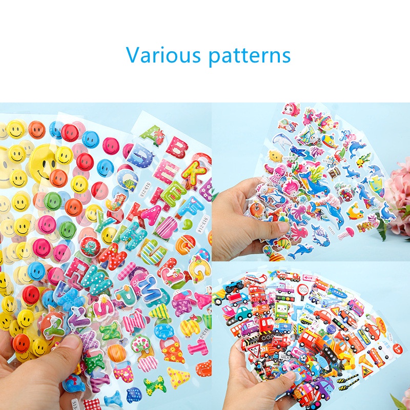 Miếng Dán 3D Hình Bướm Dễ Thương Cho Bé