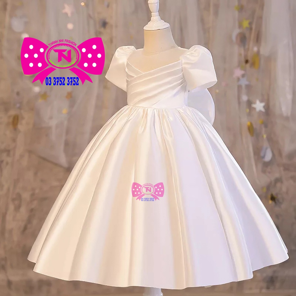 Váy bé gái Taffa Lụa Phong Cách Châu Âu Sang Chảnh - Váy Công Chúa TN2330016