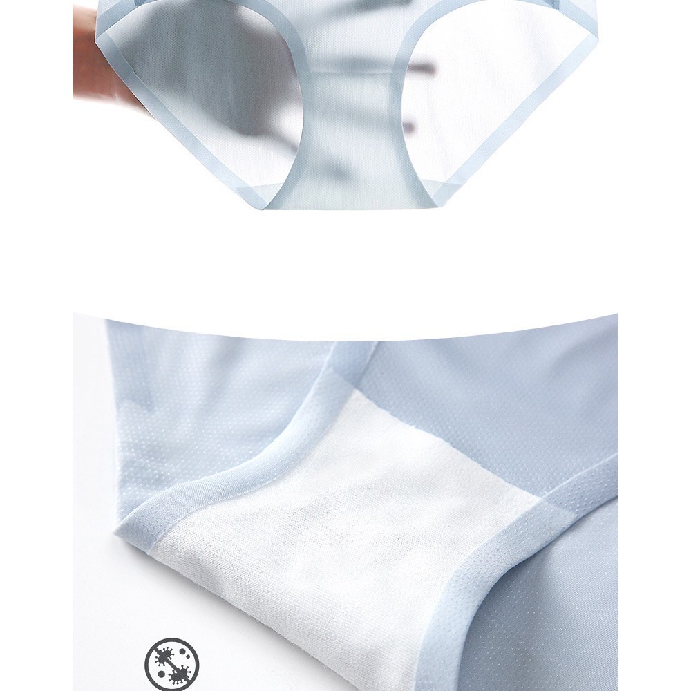 Quần lót tàng hình băng lụa thông hơi Vanvene chống hằn giấu viền tốt quần chip nữ cạp vừa với 10000 lỗ thoáng khí Q363 | BigBuy360 - bigbuy360.vn