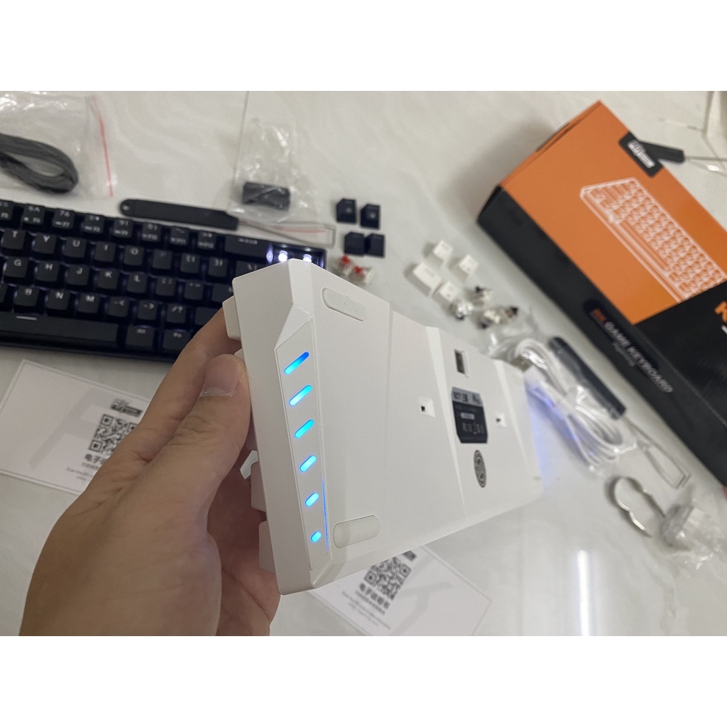 HOTSWAP RK71 PRO - Bàn phím cơ không dây Royal Kludge RK71 Pro Kết nối 3 thiết bị Bluetooth 5.0 - Wireless 2.4G