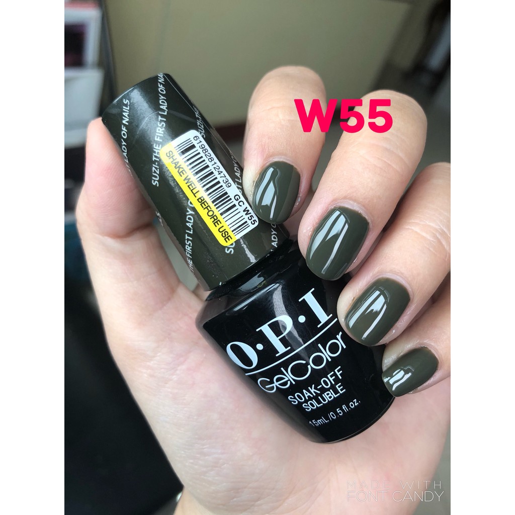 SALE 50% SƠN GEL HƠ MÁY OPI (GCW55)