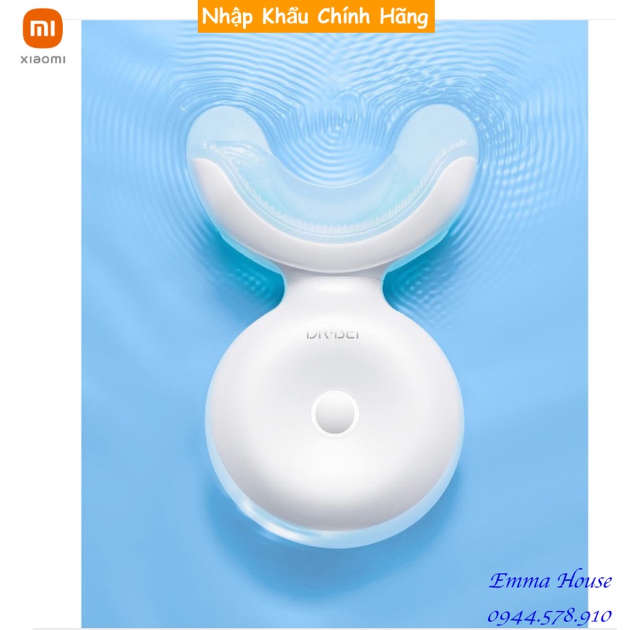 [Combo kèm 4 tuýp Gel] Máy ngậm trắng răng Xiaomi Dr.Bei W7, Hàng chính hãng BH 01 Tháng