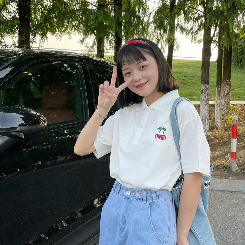 Áo Thun Polo Nam Nữ Form Rộng Chất Cotton Mềm Mát In Chữ Jerry Siêu Xinh Phong Cách Thời Thượng Lôi Cuốn TTQ0369