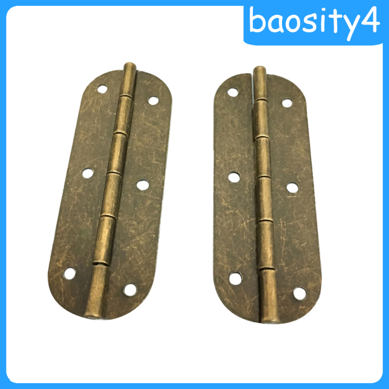 Bản Lề Mini Bằng Đồng Thau Hình Bướm Dành Cho Ngăn Kéo Tủ Gỗ # 1 4