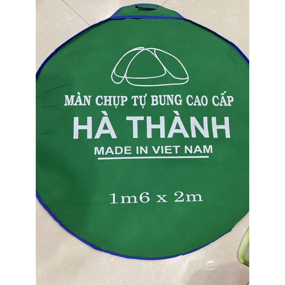 Màn Chụp Tự Bung Gấp Gọn Tiện Dụng, Mùng Chụp Thông Minh Chống Muỗi Hiệu Quả | Hàng Việt Nam Cao Cấp 1M6X2M