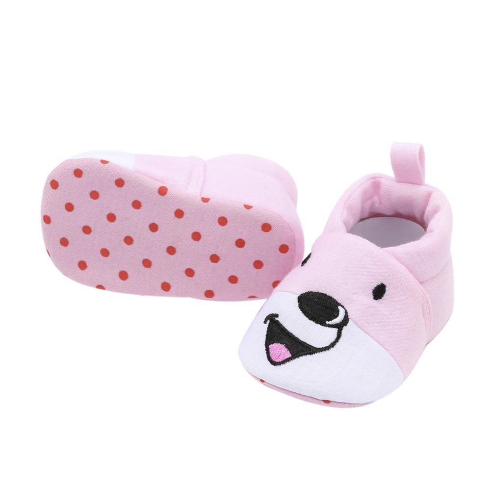 Giày Búp Bê Hình Đôi Cánh Đế Mềm Cho Bé Gái