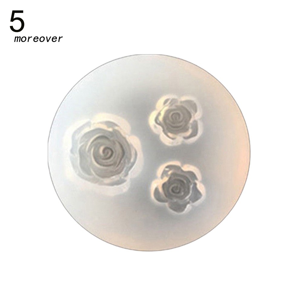Nhiều hơn nữa.♥Khuôn Silicone Hình Hoa Hồng Làm Kẹp Tóc DIY