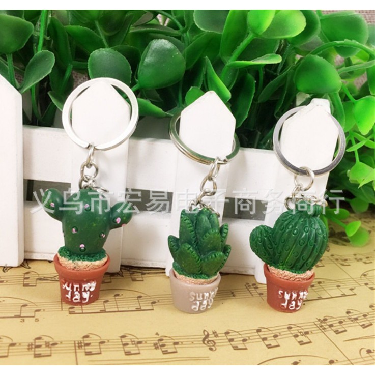 Móc khóa xương rồng