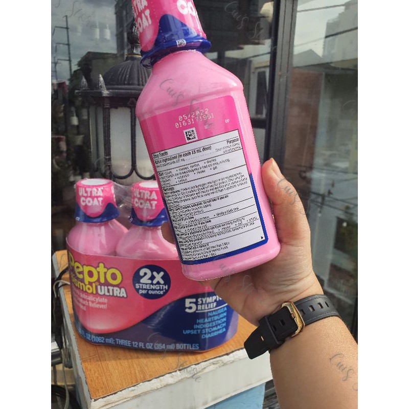 Hỗn Dịch Tiêu Chảy Dạ Dày Pepto Bismol Ultra 354ml | Thế Giới Skin Care