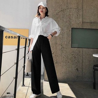 QUẦN ỐNG RỘNG CHẤT LIỆU SẠN HÀN MỀM MỊN KIỂU DÁNG QUẦN CULOTTES ỐNG SUÔNG SIÊU RẺ