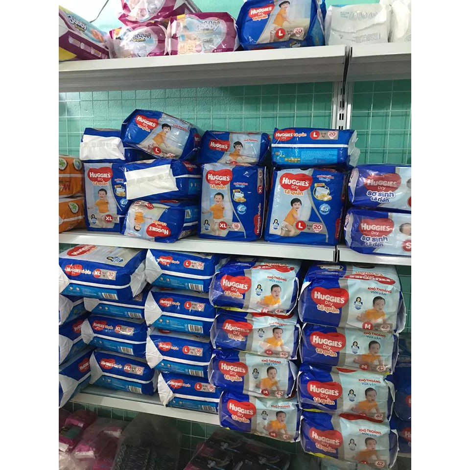 Bỉm quần Huggies Pant Super Jumbo M74/L68/XL62