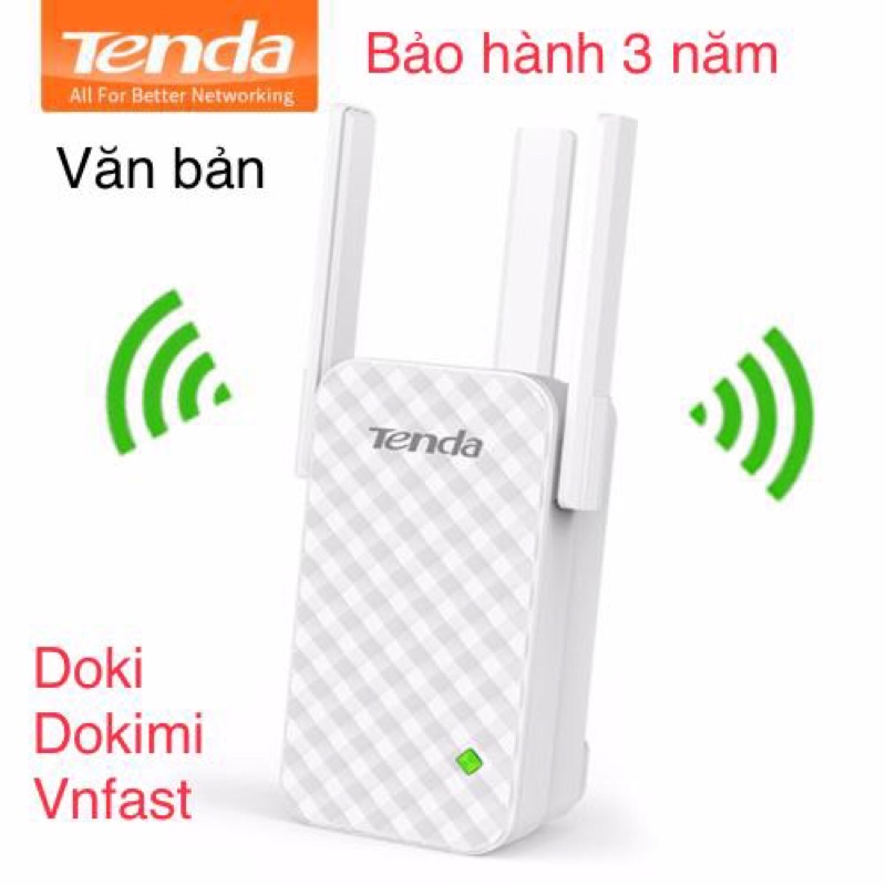 Repeater Wifi Tenda A12 - 3 anten 460 Mbps - Hàng Chính hãng Tenda nội địa - BH 3năm